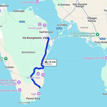 Santantioco Red With 2-way Air Con Pensjonat SantʼAntìoco