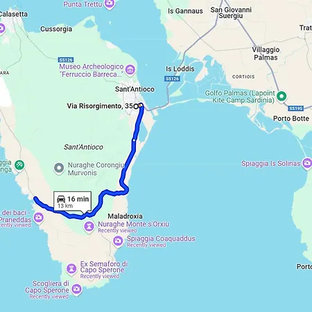 Santantioco Red With 2-way Air Con Pensjonat SantʼAntìoco