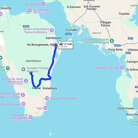 Pensjonat Santantioco Red With 2-way Air Con SantʼAntìoco