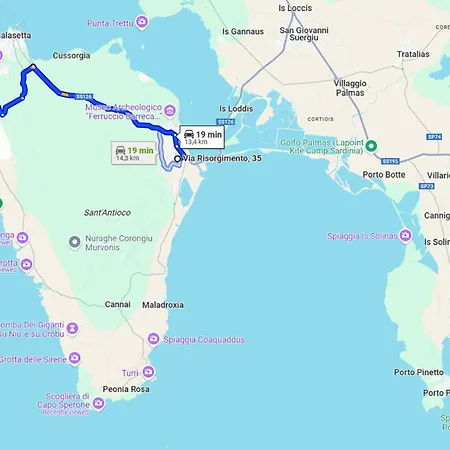 게스트하우스 Santantioco Red With 2-way Air Con 3*